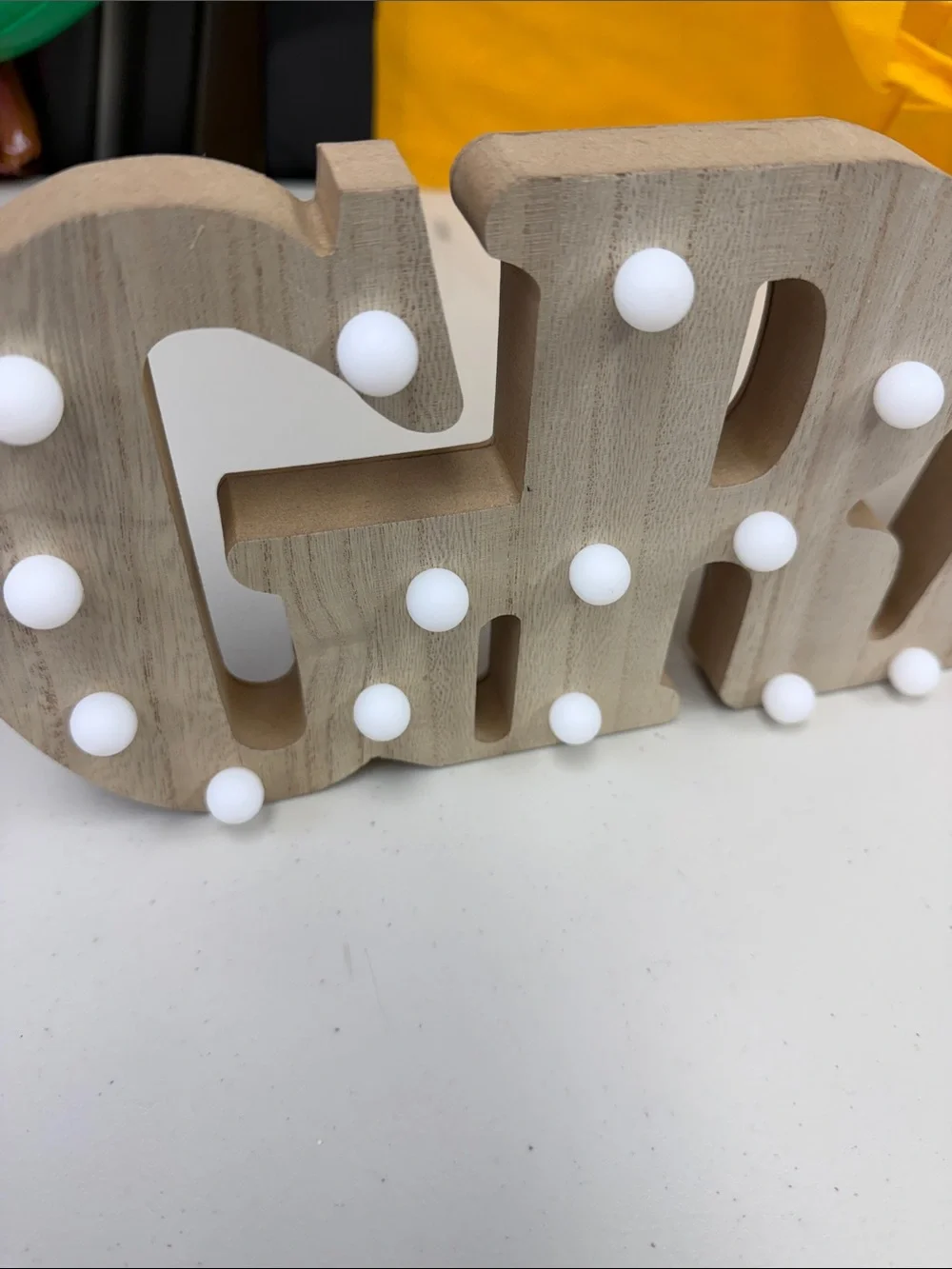 GRAD wooden marquee